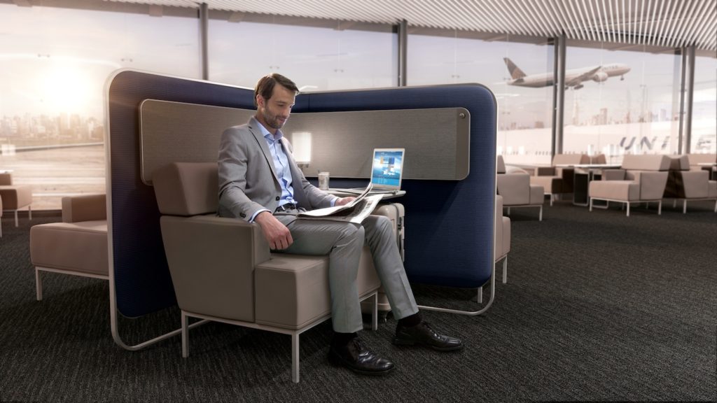 More private seating and a relaxed atmosphere will be a big improvement over most United Clubs